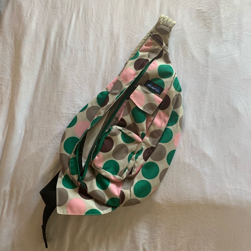 Polka Dot Kavu Crossbody Bag